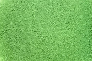 Metin veya reklam için boş telif alanına sahip yeşil duvar arkaplanı ve dokusu.