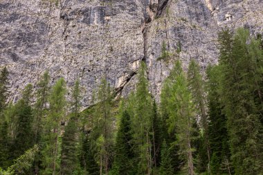 Sersemletici Dolomitler: Yüksek tepeler, zamansız kayalar ve parlak dağlık gökyüzünün altında el değmemiş doğa..