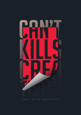 Vektör düz tasarım sergisi tipografi poster şablonu