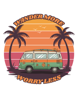 Tişört baskısı için daha fazla gezinme, daha az endişe verici vektör tasarımı