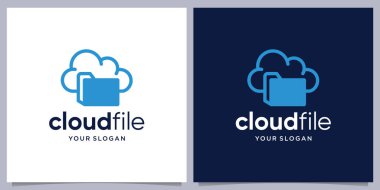 Dosya depolama şablonu ilhamı ile birlikte bulut logosunun yaratıcısı.