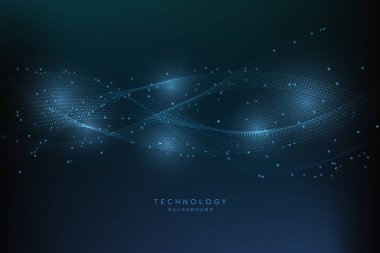 İleri teknoloji dijital teknoloji fütüristik devre dijital. Soyut gelecek tasarımı. Yapay zeka. Modern fütürist tasarım. Soyut teknoloji vektör resimleme arkaplanı.