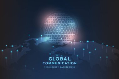 İleri teknoloji dijital teknoloji fütüristik devre dijital. Soyut gelecek tasarımı. Yapay zeka teknolojisi. Modern fütürist tasarım. Soyut teknoloji vektör resimleme arkaplanı.