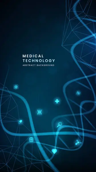 Τεχνολογία Υγείας Και Ψηφιακή Τεχνολογία Ιατρικής Καινοτομίας Ιατρικές Επιστημονικές Και — Διανυσματικό Αρχείο