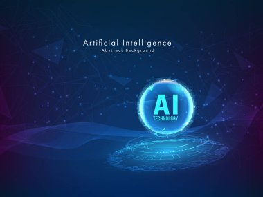 İleri teknoloji dijital teknoloji fütüristik devre dijital. Soyut gelecek tasarımı. Al, yapay zeka. Modern fütürist tasarım. Global ağ bağlantı teknolojisi. vektör illüstrasyonu.