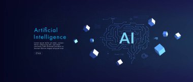 İleri teknoloji dijital teknoloji fütüristik devre dijital. Soyut gelecek tasarımı. Al, yapay zeka. Modern fütürist tasarım. Global ağ bağlantı teknolojisi. vektör illüstrasyonu.