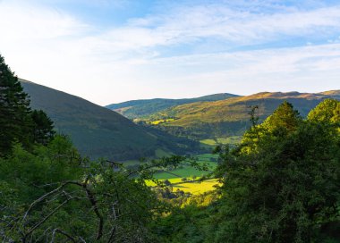Climbing and lake view on cadair idris hill in wales 2022.