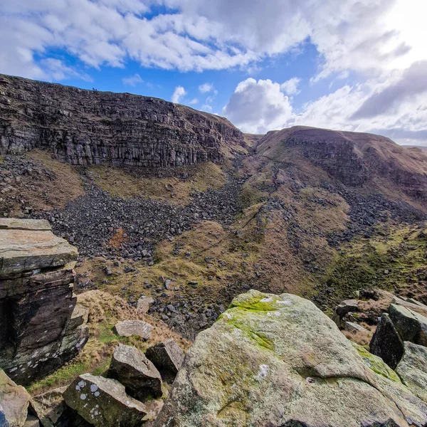 Parque Nacional Peak District Reino Unido Cerca Del Embalse Ladybower — Foto de Stock