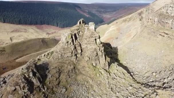 Nationaal Park Peak District Het Verenigd Koninkrijk Buurt Van Ladybower — Stockvideo