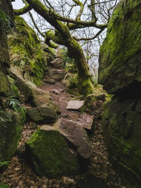 Mistik bir uçurum, yosun kaplı duvarların doğal bir katedral yarattığı, tarihin, efsanelerin ve 'Sir Gawain ve Yeşil Şövalye' nin bağlantılarının olduğu bir yer.