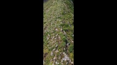 Worm 's Head Galler' deki Gower Yarımadası 'nın kıyısında yer alan kayalık bir çıkıntı.