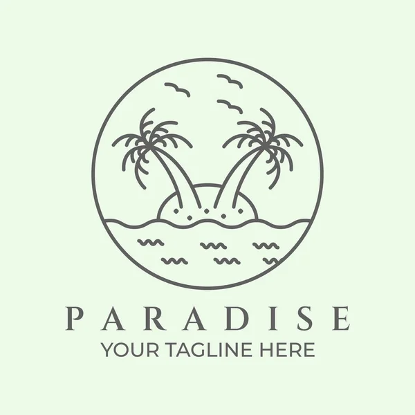 Rozet cenneti logo hattı sanat minimalist tasarım dalgası