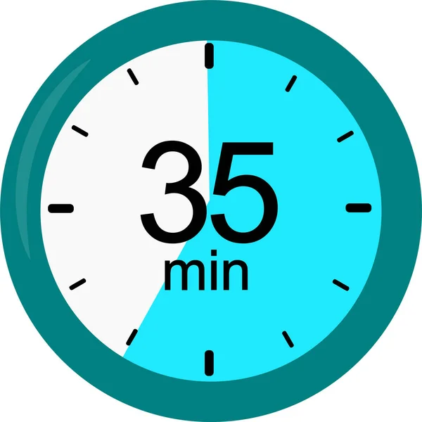 Horloge Minutes Graphiques Vectoriels — Image vectorielle