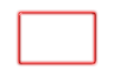 Kırmızı neon çerçeve. Çerçeve. Sanat