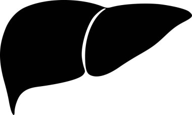 İnsan ciğeri simge vektör grafikleri