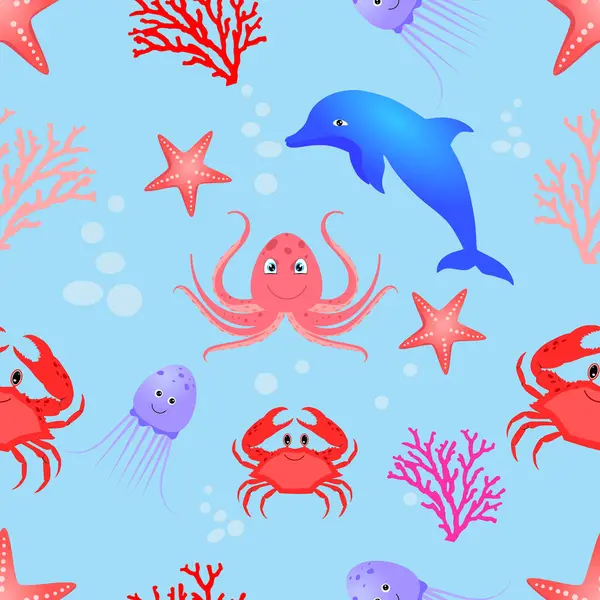 Deniz çocuklarının deniz canlılarıyla olan kusursuz kalıpları.