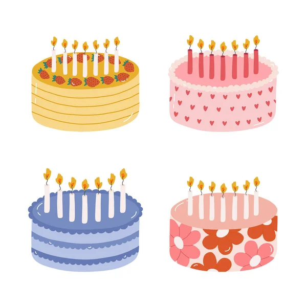 Birthday Cake Stock Illustrations – 193,393 Birthday Cake Stock  Illustrations, Vectors & Clipart - Dreamstime