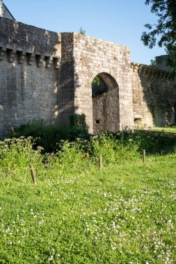 Guerande Surları 'nın dış tarafı, Brittany - Fransa