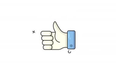 Simge canlandırma döngüsü hareketi gibi grafik video tasarımı, iş ögesi için basit canlandırma simgesi