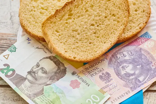Ukrayna ve Polonya parası, Ukrayna malı ticareti, Ukrayna ekmeği ticareti, Ukrayna ekmeği ve