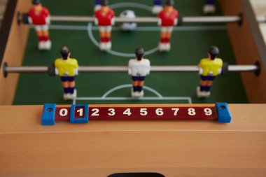 Langırt masasında sayı.