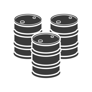 Metal variller kabartma simgesi beyaz arkaplanda izole edildi. Vektör illüstrasyonu.