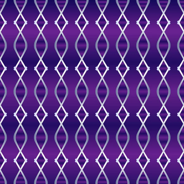 封面和室内设计用装饰网格形式的紫色阴影无缝矢量图案 — 图库矢量图片