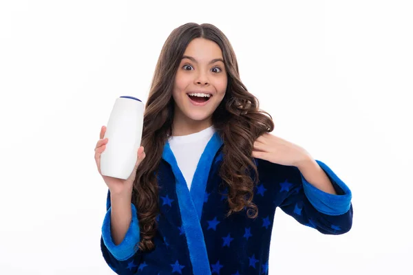 Teenage Girl Shampoos Conditioners Shower Gel Kids Hair Care Cosmetic — Stockfoto