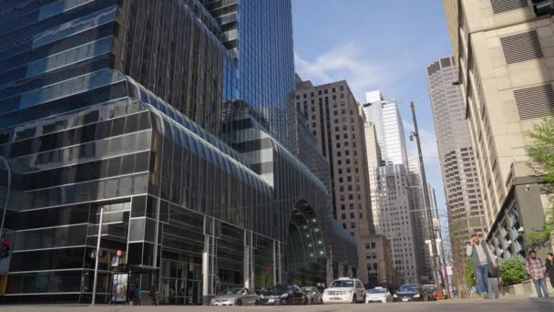 Chicago Verenigde Staten Mei 2023 Straatbeeld Van Chicago Centrum Met — Stockvideo