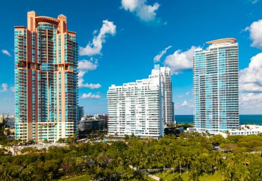 Miami Sahili 'nin havadan görünüşü, Güney Sahili