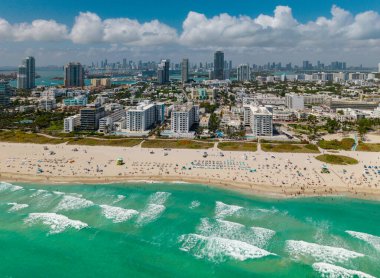Miami Sahili 'nin havadan görünüşü, Güney Sahili