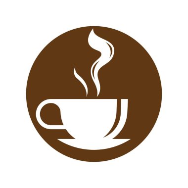 Kahve fincanı logo resimleri çizimi tasarımı
