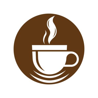 Kahve fincanı logo resimleri çizimi tasarımı