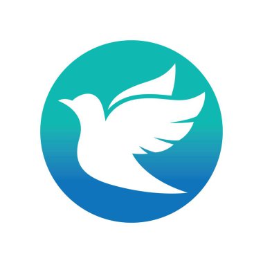 Kuş logosu resimleme tasarımı