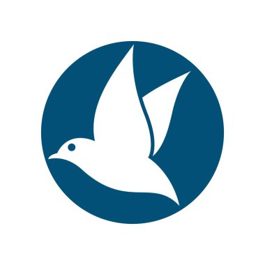 Kuş logosu resimleme tasarımı