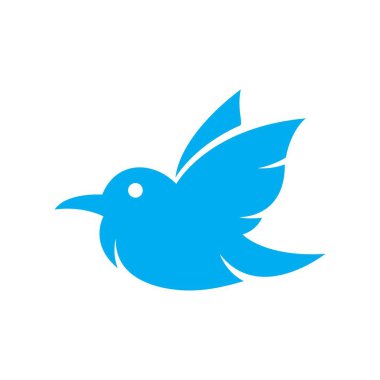 Kuş logosu resimleme tasarımı