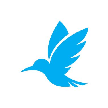 Kuş logosu resimleme tasarımı