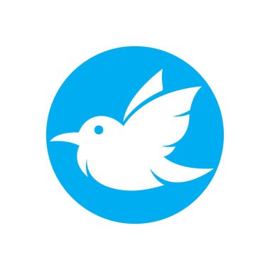 Kuş logosu resimleme tasarımı