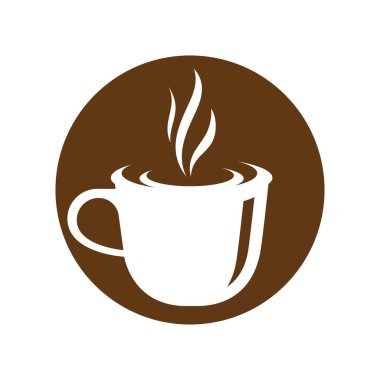 Kahve fincanı logo resimleri çizimi tasarımı