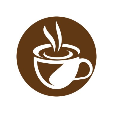 Kahve fincanı logo resimleri çizimi tasarımı