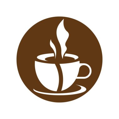 Kahve fincanı logo resimleri çizimi tasarımı