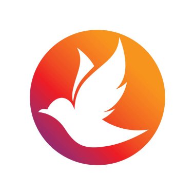 Kuş logosu resimleme tasarımı