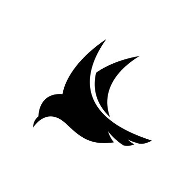 Kuş logosu resimleme tasarımı