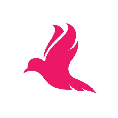 Kuş logosu resimleme tasarımı