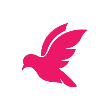 Kuş logosu resimleme tasarımı