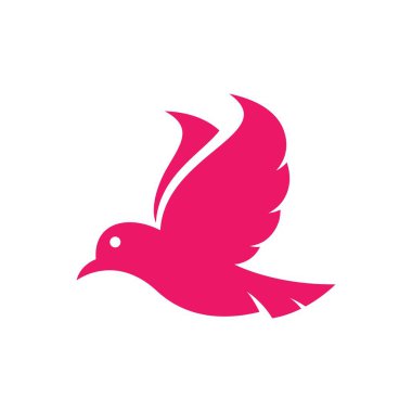 Kuş logosu resimleme tasarımı
