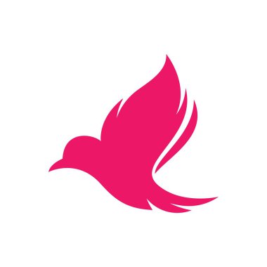 Kuş logosu resimleme tasarımı