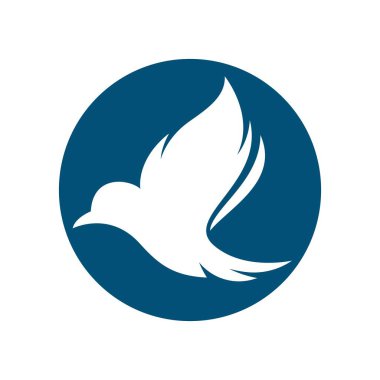 Kuş logosu resimleme tasarımı
