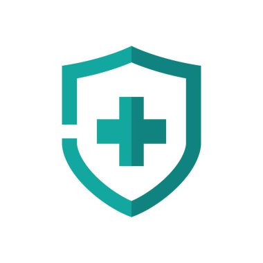 Virus protection logo images illustration design