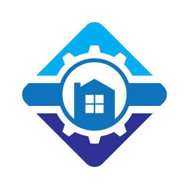 House repair logo images illustration design